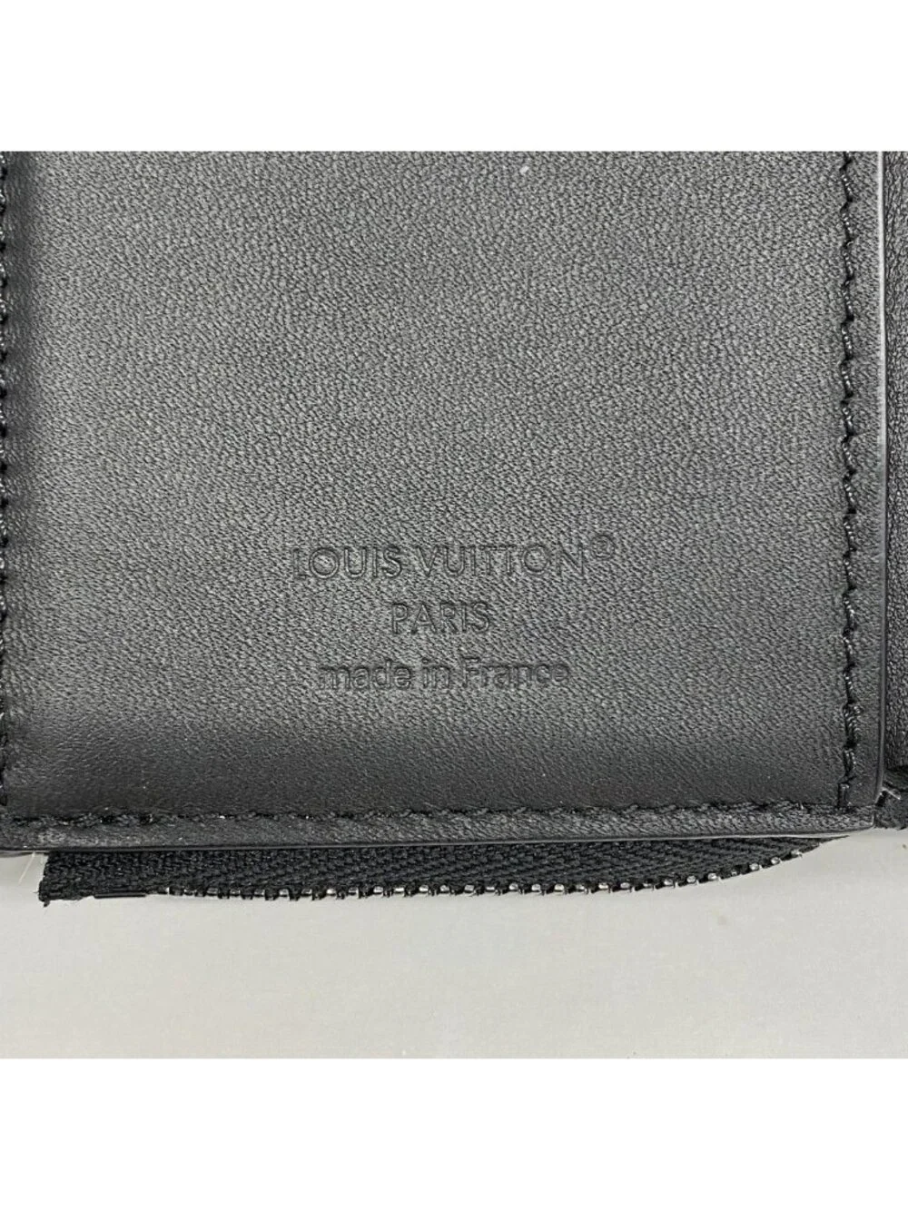 Louis Vuitton Trifold Wallet Monogram Empreinte Portefeuille Pilot Noir